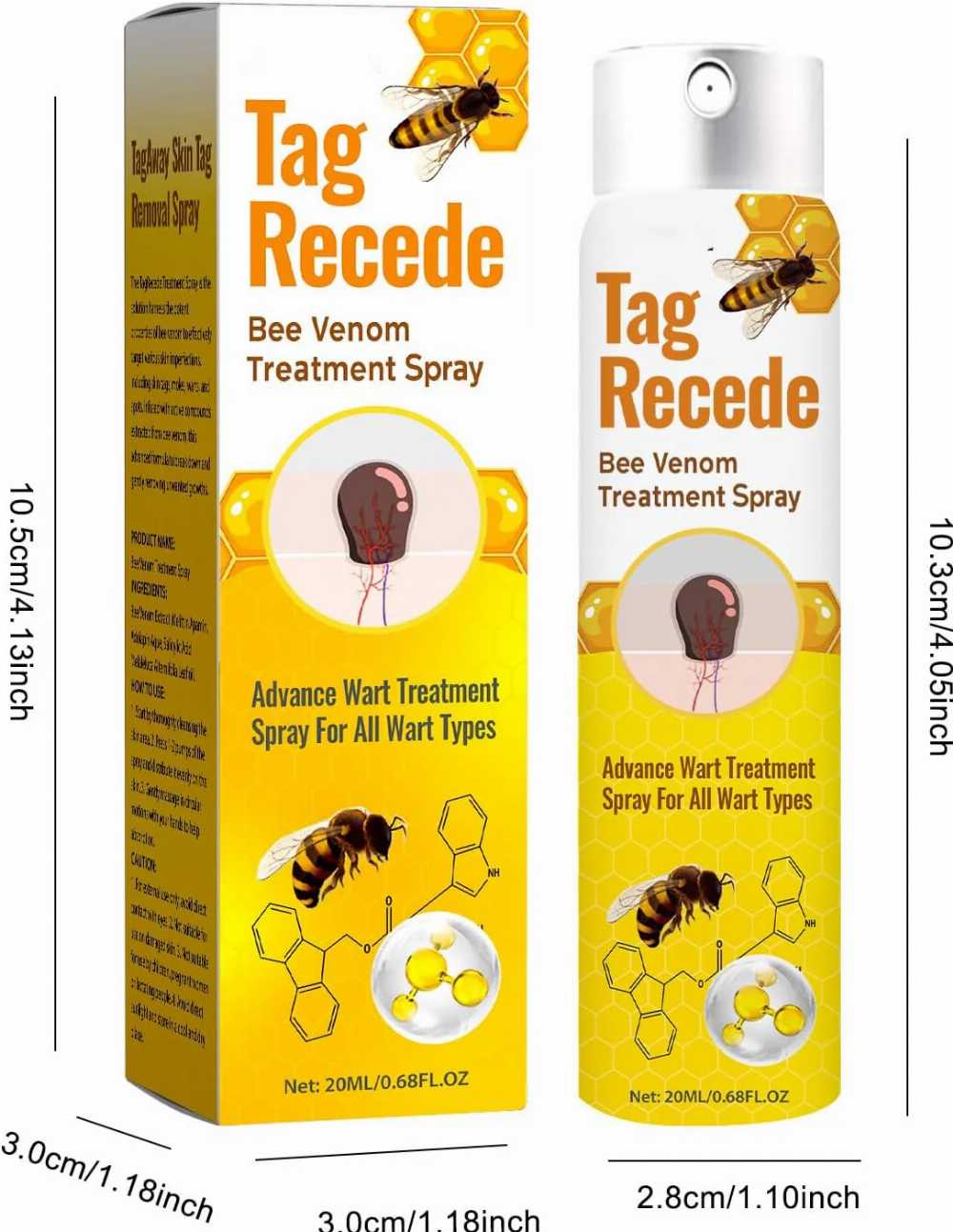 Tag recede Bees Treatment Spray